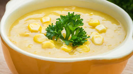 Corn and Coconut Soup Recipe
